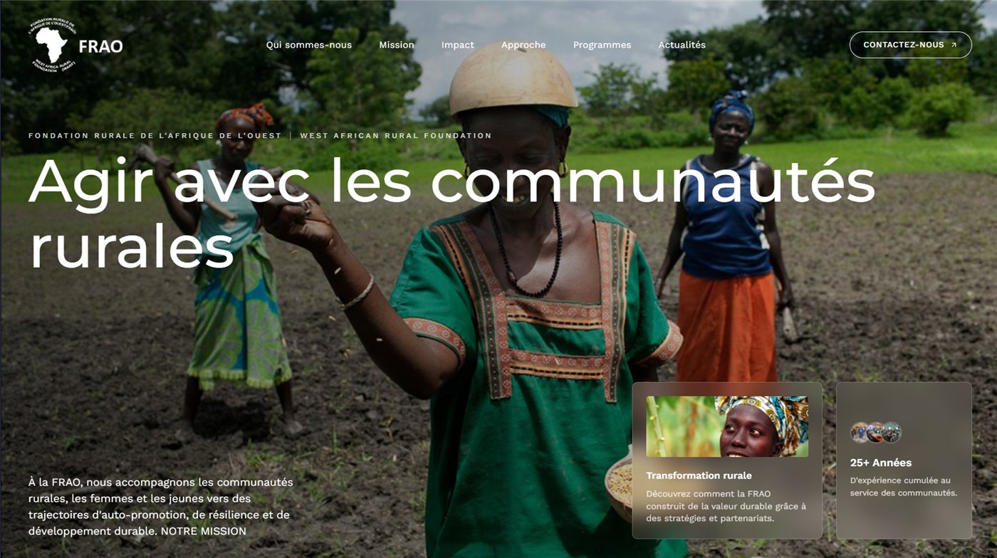 Site web de la FRAO